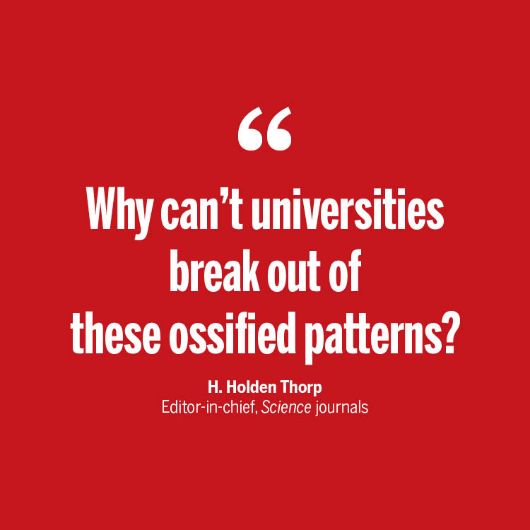 "If great teaching is as important as universities claim in mission statements, then they should reward such excellence with career advancement," argues Editor-in-Chief H. Holden Thorp in a new #ScienceEditorial. scim.ag/4uY