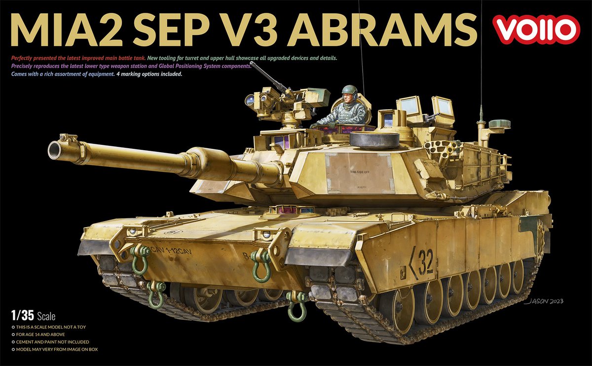 JasonStudio_Art's tweet image. M1A2 SEP V3 box art I did for VOIIO
#painting #art #boxart #paint #M1A2