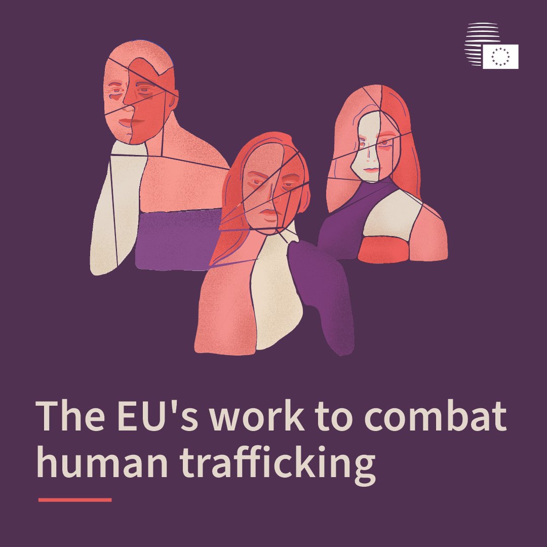 Today is #EUAntiTraffickingDay! We stand with all victims of #HumanTrafficking and continue our efforts to combat this crime, as the risk of trafficking is even higher during these challenging times. Let’s continue working together to #EndHumanTrafficking! #EUagainstTHB