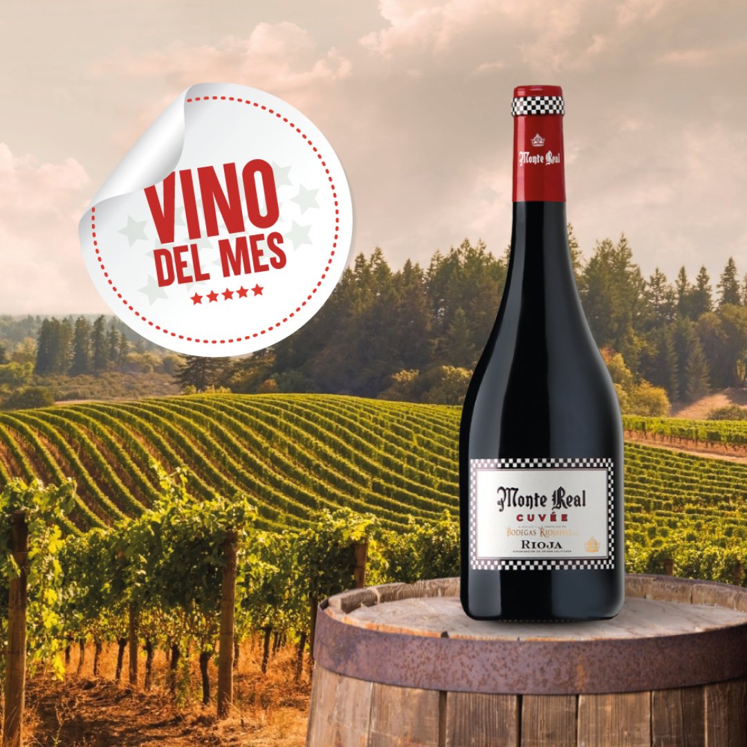 bodegasriojanas's tweet photo. 🍷 El vino del mes de octubre: Monte Real Cuvée
¿Quieres probarlo? 🤔 https://t.co/pAd0CeHSes
#Bodegasriojanas #BodegasLaRioja #Larioja #bodegasespañolas #dorioja #docarioja #montereal #cuvee #monterealcuvee #vinotinto #crianza #vinodelmes https://t.co/PhGZkhVXKX