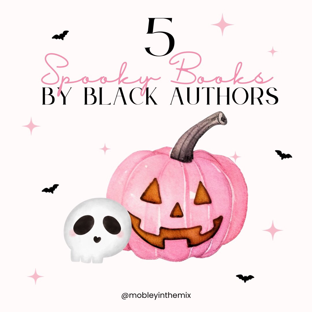 Looking for some more spooky MG/YA books by Black authors? Check this Black Girl Magic line up 🎃 #aasl23