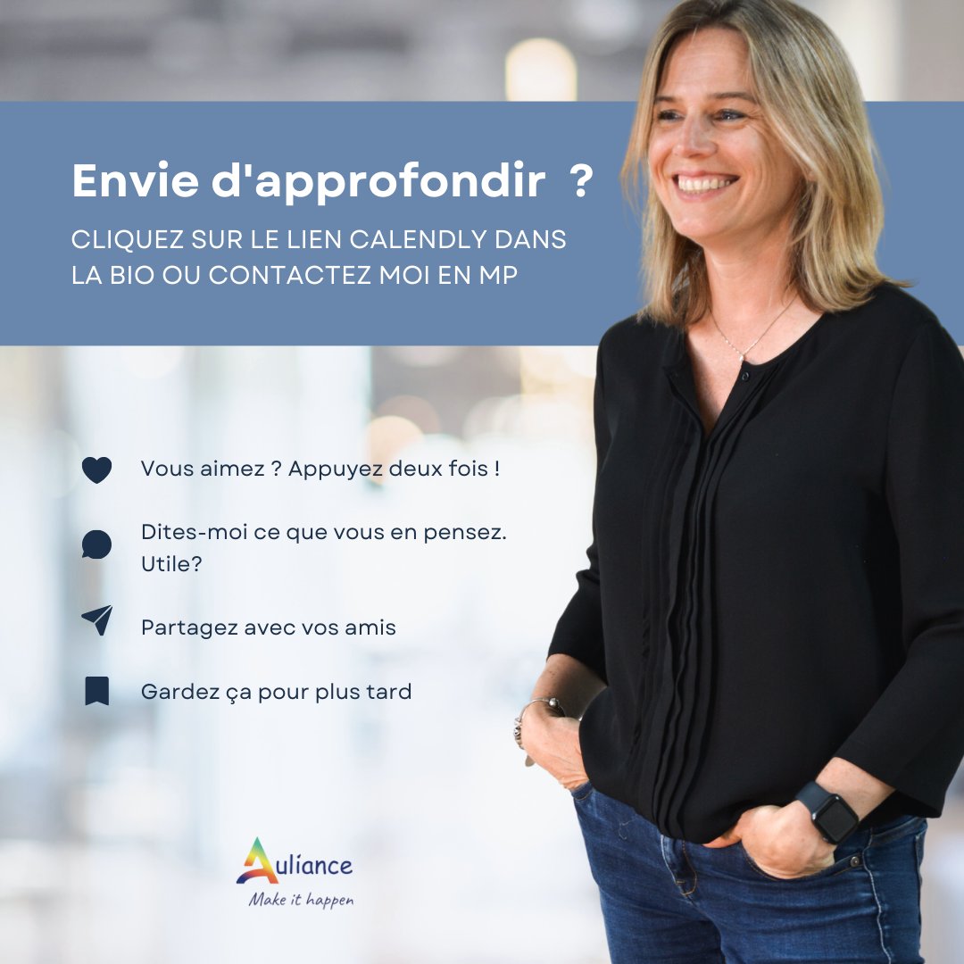 Et si la clé du succès réside dans votre capacité à bien vous entourer✨ Besoin d’y voir plus clair ? 
Je vous invite à prendre rendez-vous dans mon calendly : calendly.com/auliance_makei… 
Isabelle
#sechoisir #biensentourer #teamworkmakesthedreamwork