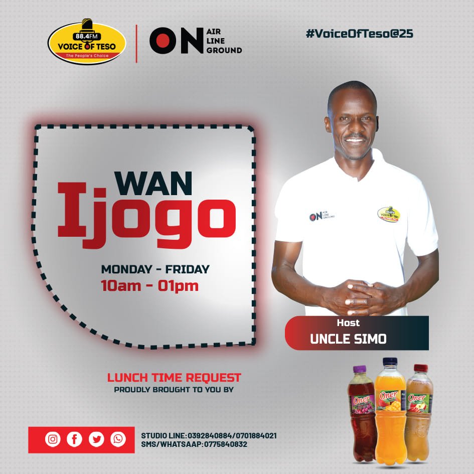 voice_of_teso's tweet photo. Diving deeper into your #Wednesday #Request
Powered by #OnerFruitJuice @RihamUG
#anOnerForEveryOne https://t.co/Mh3lYhMqta