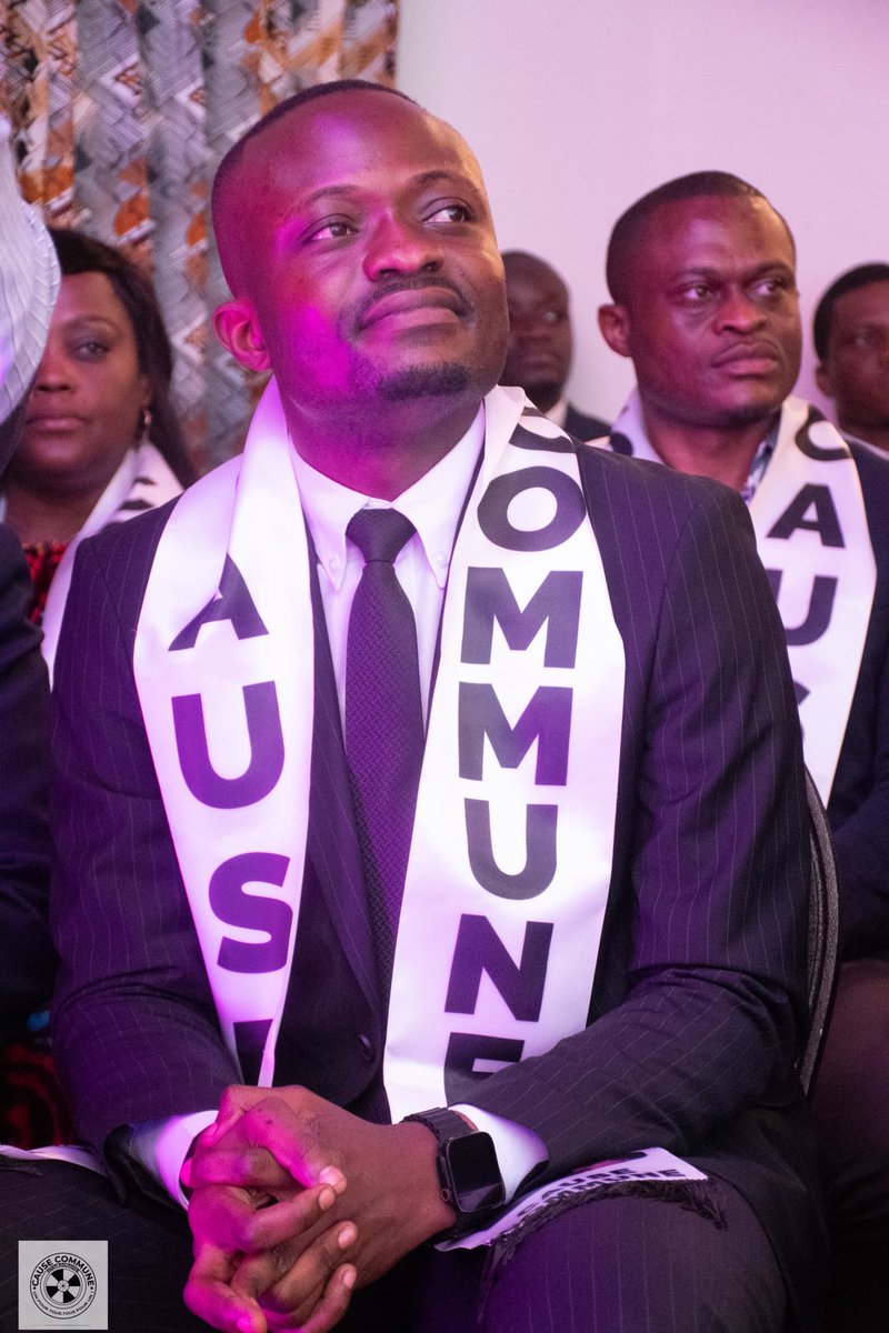 roger_kanyiki's tweet photo. SOIRÉE POLITIQUE, 
Une innovation dans la sphère politique congolaise.

La responsable citoyenne engagée pour le remontada de la RDC. Avec Le président National @Bitumba02 https://t.co/GPcQHLJ9cO