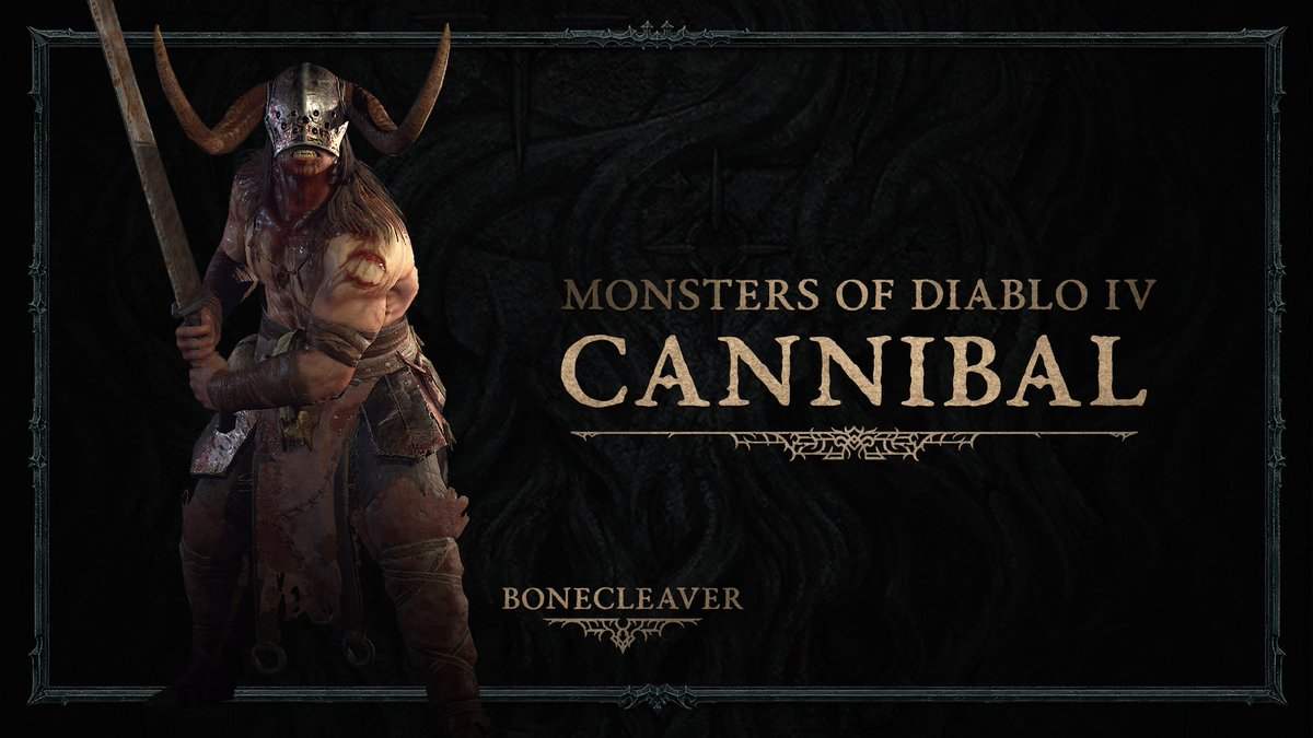yeahjustnah's tweet photo. For some in Sanctuary, it’s eat or be eaten. 

Pray you see the cannibal clans of #DiabloIV before they see you…👏👏 #BloodKnightTakeover #ocart #Diablo4 #DiabloIV #Diablo #DiabloPromo #dogappreciationday #GlobalRunningDay  
Original: Diablo https://t.co/3LYHhqBEhf