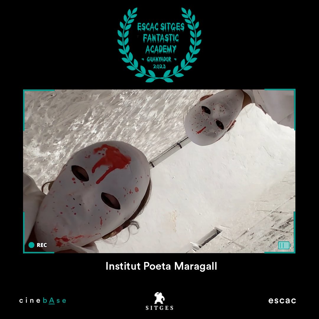 #CineBase | 🥁 I els guanyadors/res d’una Beca #SummerSchool pel millor curtmetratge del taller #EscacSitgesFantasticAcademy 2023. 

🏆 <a href="/insmaragall/">Ins. Poeta Maragall</a> 

🙌🏼 Moltes felicitats!! S'ha valorat la motivació del grup, la diversitat de plans i la construcció del suspens.