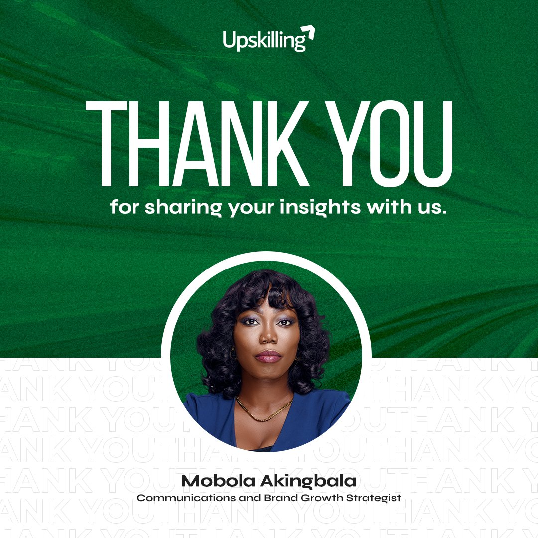 UpSkillng_'s tweet photo. "Never forget that you're the prize, especially during interviews" - @babesmobee 

We appreciate you 🙏 https://t.co/1QN33XvlMg
