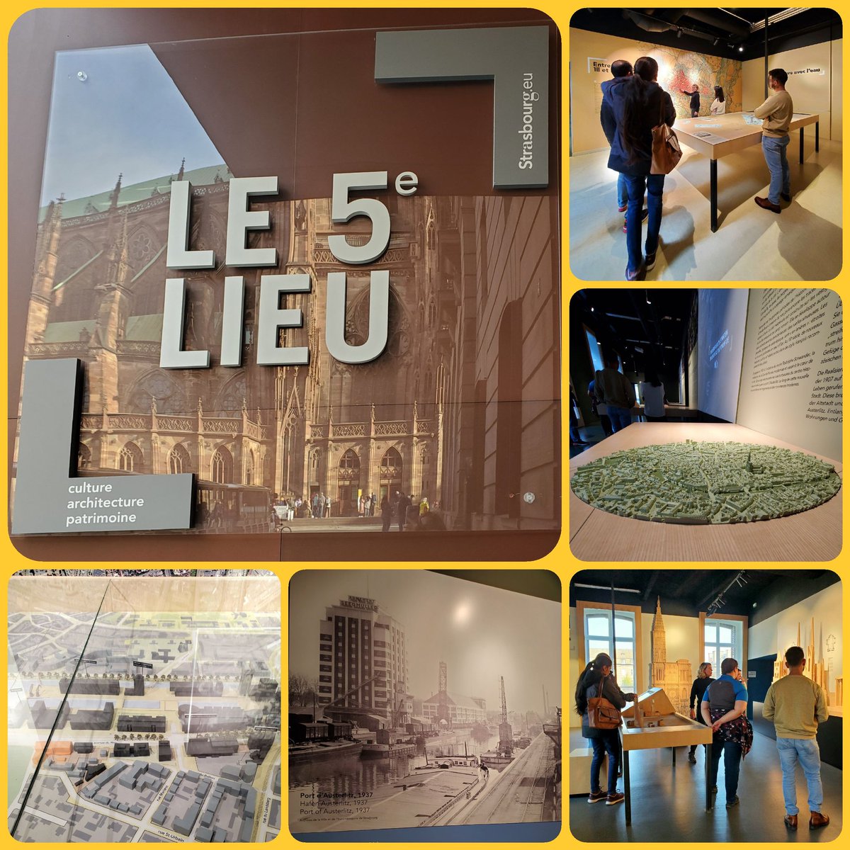 Yesterday, we organised a visit of the 5e Lieu for the international researchers of <a href="/unistra/">-</a>
We had a great time with our guide, learning about the history of Strasbourg, and how the urbanism was shaped along the great historical changes! 🏛🏢

#visit #5elieu #Strasbourg #history