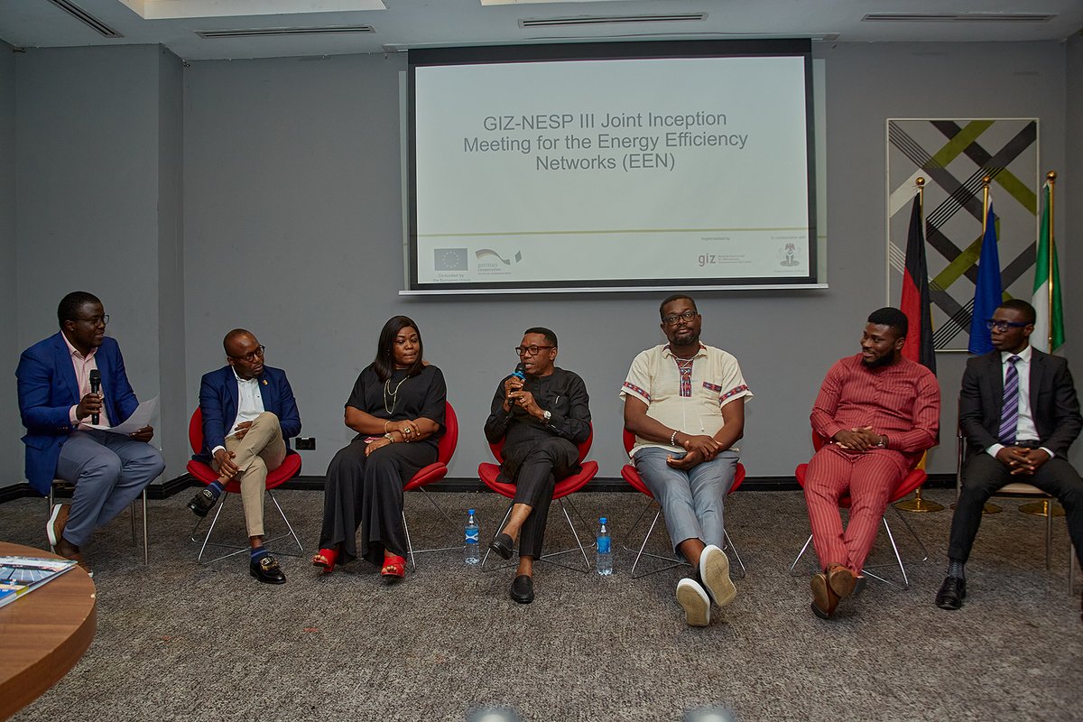NESP Nigeria (@nesp_nigeria) on Twitter photo On behalf of <a href="/EUinNigeria/">EU in Nigeria ๐ช๐บ๐ณ๐ฌ</a> & <a href="/BMZ_Bund/">Bundesentwicklungsministerium</a>, NESP recently organised a joint meeting of the Energy Efficiency Networks (EENs). Companies in the EENs presented their remarkable results achieved in #energy savings, enhanced productivity, & reduced carbon #emissions On behalf of <a href="/EUinNigeria/">EU in Nigeria ๐ช๐บ๐ณ๐ฌ</a> & <a href="/BMZ_Bund/">Bundesentwicklungsministerium</a>, NESP recently organised a joint meeting of the Energy Efficiency Networks (EENs). Companies in the EENs presented their remarkable results achieved in #energy savings, enhanced productivity, & reduced carbon #emissions