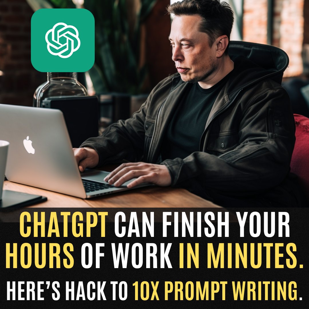 ChatGPT can finish hours of work in minutes.

But many people don't know the hack to 10x Prompt Writing.

Here's how to access your ChatGPT prompts instantly:

[🔖 Bookmark for later]