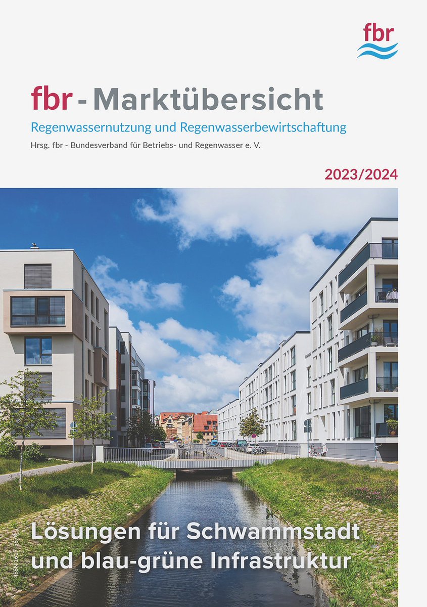 NeueLandschaft's tweet image. Einen Einblick in die Vielzahl der Produkte, die für den effizienten Umgang mit #Regen- oder #Grauwasser zur Verfügung stehen, zeigt die neu aufgelegte und aktualisierte fbr-Marktübersicht 2023/2024 "#Regenwassernutzung und #Regenwasserbewirtschaftung". ow.ly/gTog50PXZaq