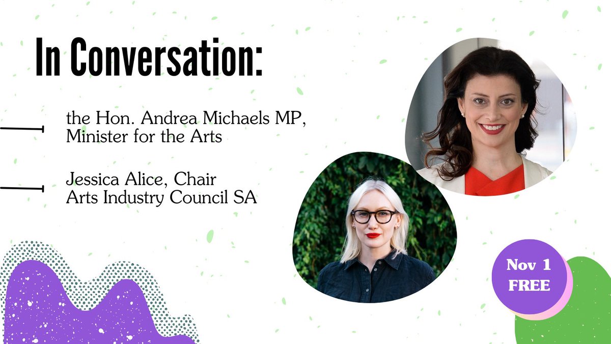AICSA (@aicsainc) on Twitter photo Join us at <a href="/vitalstatistix_/">Vitalstatistix</a> Nov 1 for a free discussion with State Arts Minister, the Hon Andrea Michaels MP. Reserve your place here: events.humanitix.com/in-conversatio… Join us at <a href="/vitalstatistix_/">Vitalstatistix</a> Nov 1 for a free discussion with State Arts Minister, the Hon Andrea Michaels MP. Reserve your place here: events.humanitix.com/in-conversatio…