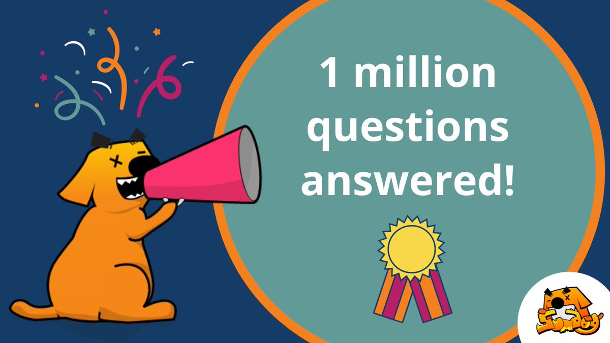 Our team would like to give a special shout out to <a href="/theorionschool/">The Orion</a> who answered over 1 million questions on Sumdog in one academic year! 🐶🎉

A huge well done to pupils at The Orion Primary School for all your hard work! 😀👏

#CelebratingSuccess #MathsGames #MakingMathsFun