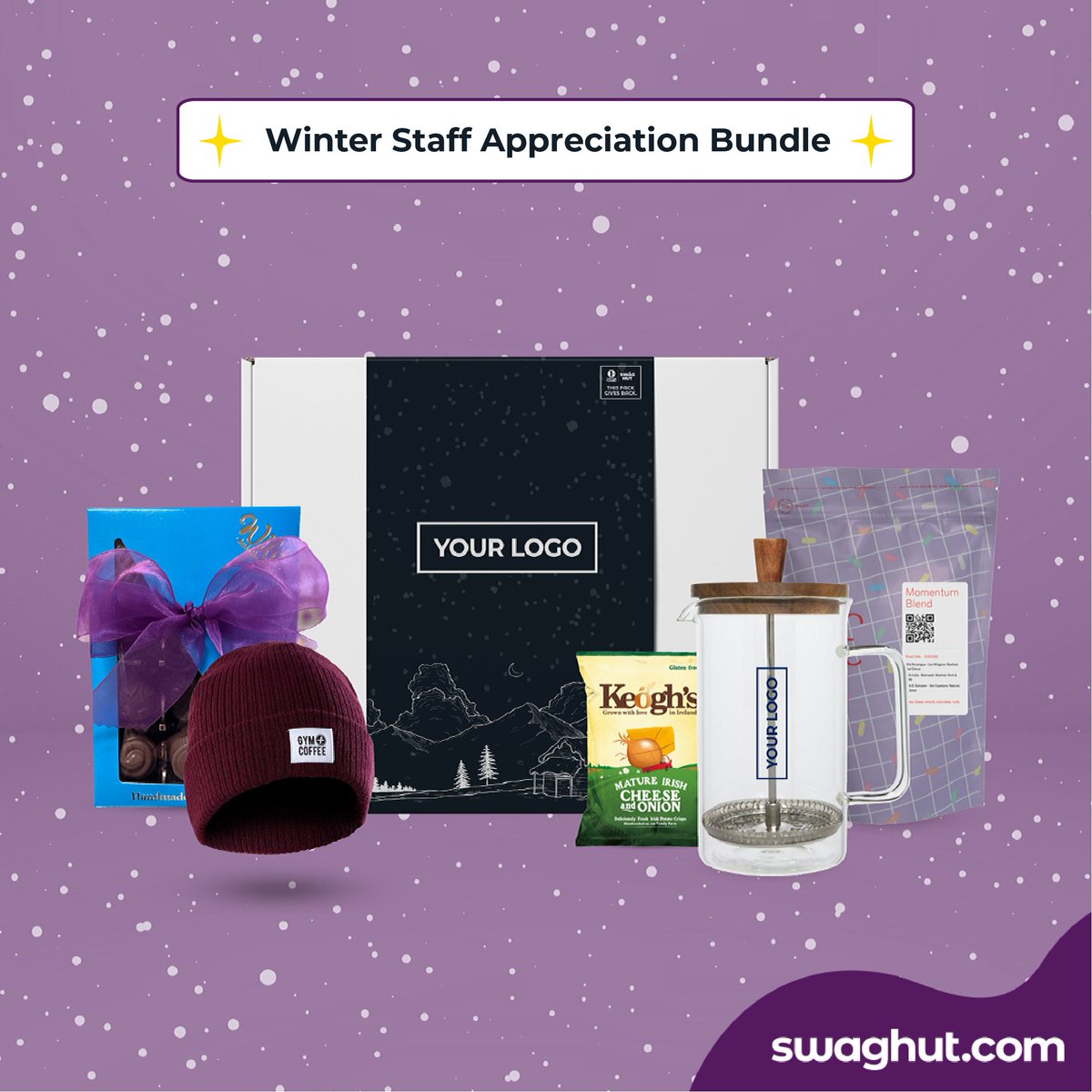 The pack with something for everyone. 

Check out our catalogue here: bit.ly/3twPNm0 
Deadline for holiday gifting is November 3rd ⏰

#corporategifting #christmas #employeeappreciation #peopleandculture