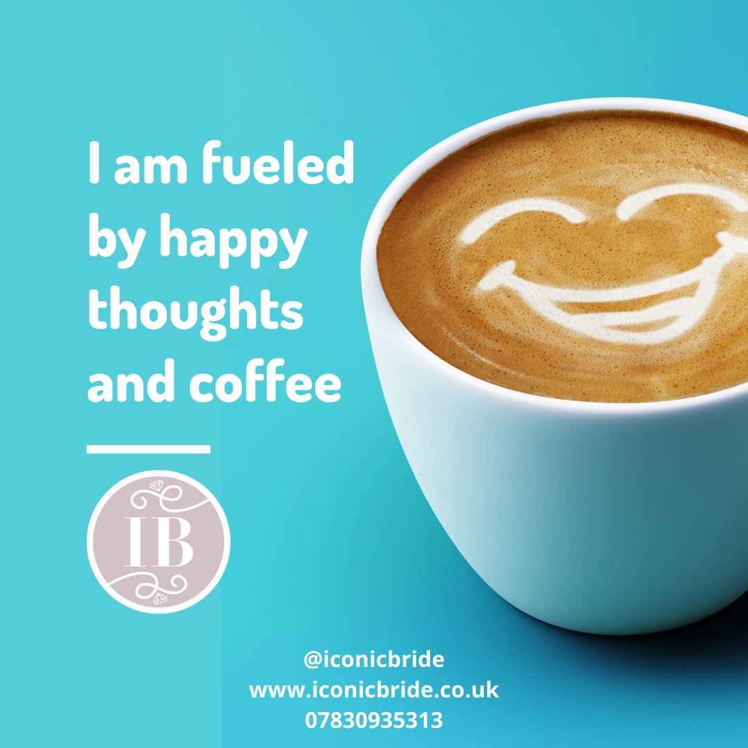 BrideIconic's tweet photo. We are huge supporters of National Coffee Week UK this week!! Are you a tea or coffee drinker? Answers in the comments ⬇️ https://t.co/4xkNPuVjPu