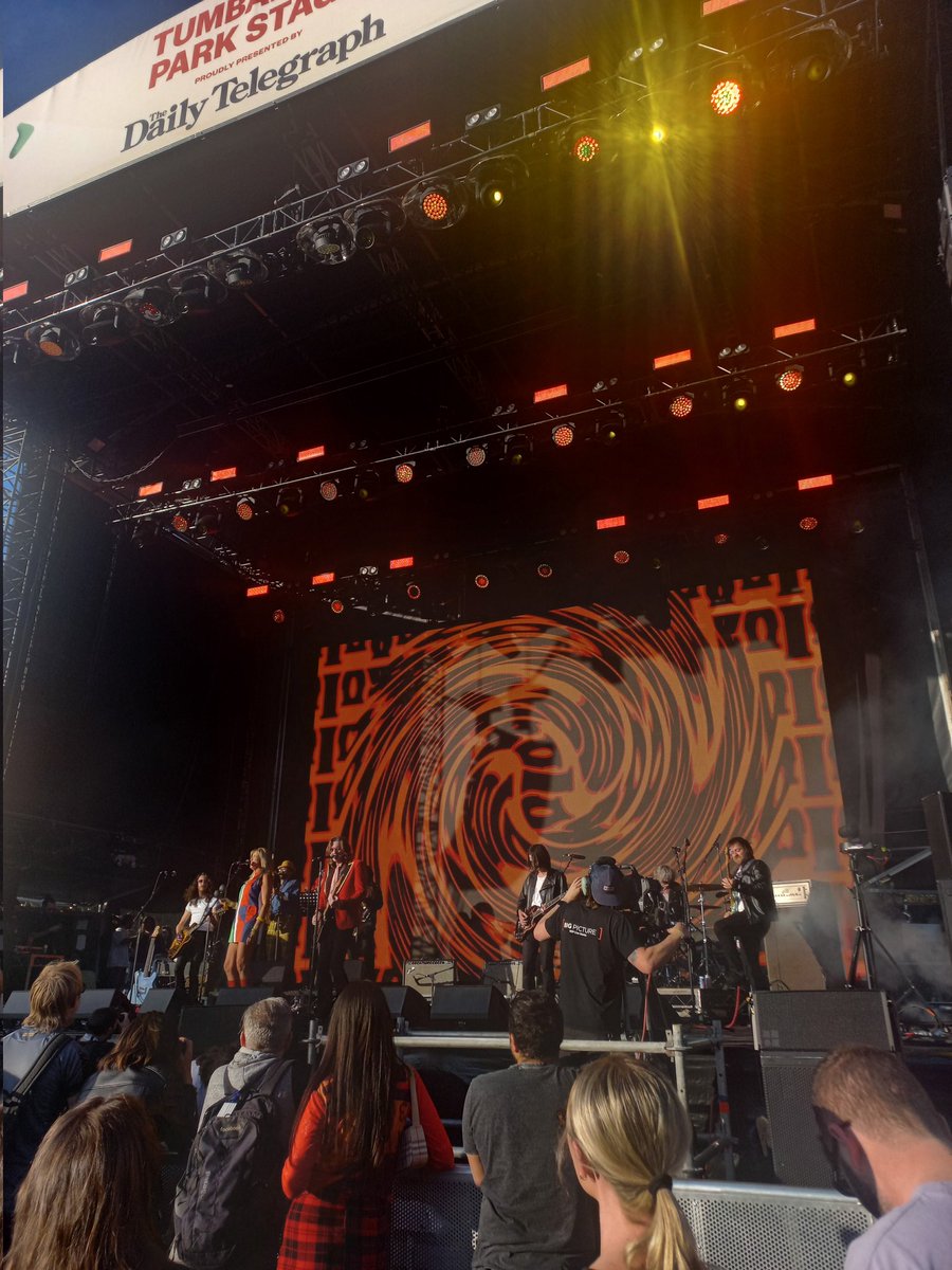 Katiness's tweet photo. Didn't think I'd see a Wiggle perform at @younghenrys Rock n Roll Circus @sxswsydney but thrilled I did! #SXSWSydney https://t.co/vyQ2K4d0TQ
