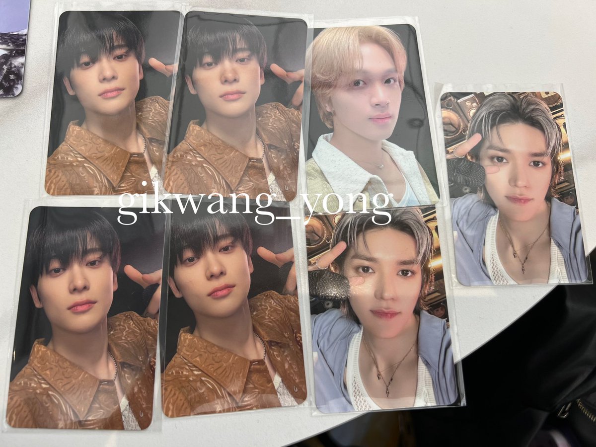 ขายการ์ด lucky draw MD NCT127

แจฮยอน600/1ใบ ว่าง4
แทยง350/1ใบ ว่าง2
แฮชาน 400/1ใบ ว่าง1

สนใจ/สอบถาม DM

#ตลาดนัดnct #ตลาดนัดnct127