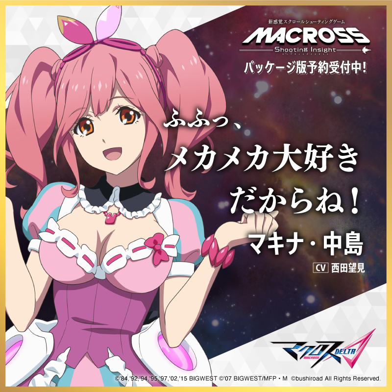 ◤マクロス -Shooting Insight-◢ 時代を超えた総勢45名のキャラクター