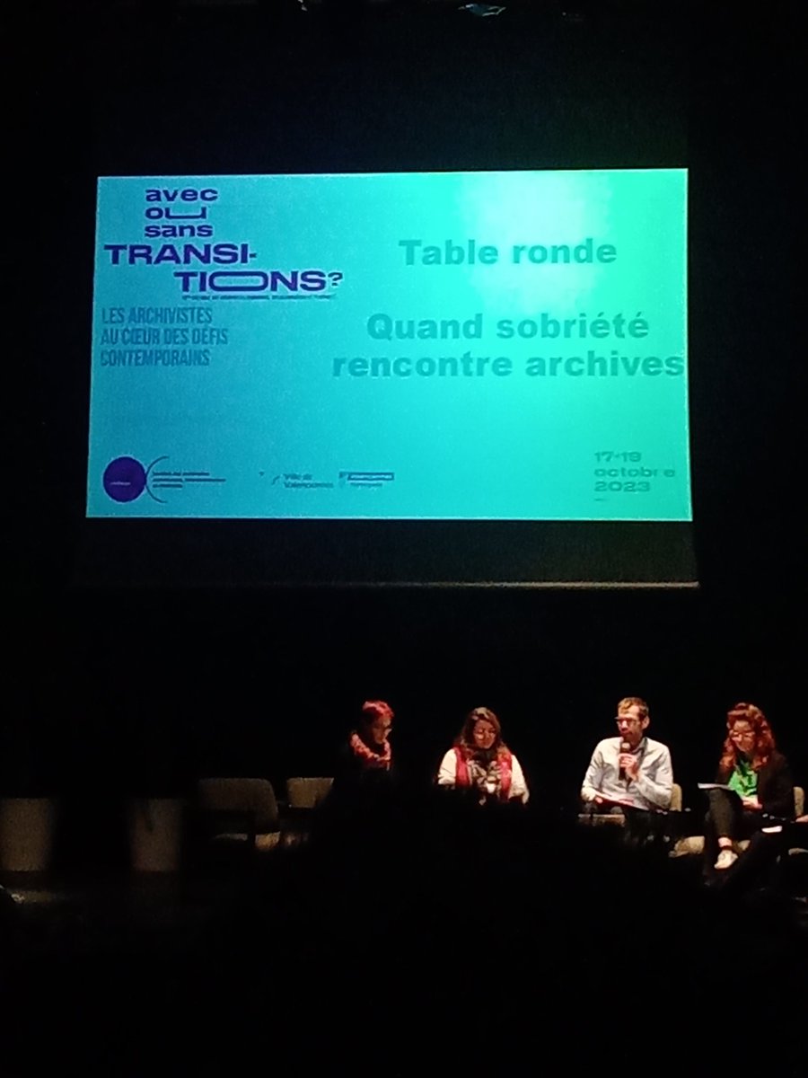 #AAFValenciennes23
Jour 2 _ Table ronde 1 :
<<Quand sobriété rencontre archives >> modérée par Guillaume BROEKAERT.

@Archivistes_AAF
@arca_lille