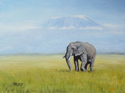 ArtWallUK's tweet photo. Our artist for the month of October is Margery Maskell.

‘African Plains Elephant’ Acrylic £110

#artwalluk #fineart #fineartist #artworkoftheday #artwork🎨 #artworkforsale #creative #endartistuk #fineartist #abstractart #contemporaryart #britishartist #nature #acrylicpainting https://t.co/nXmZVCsjQo