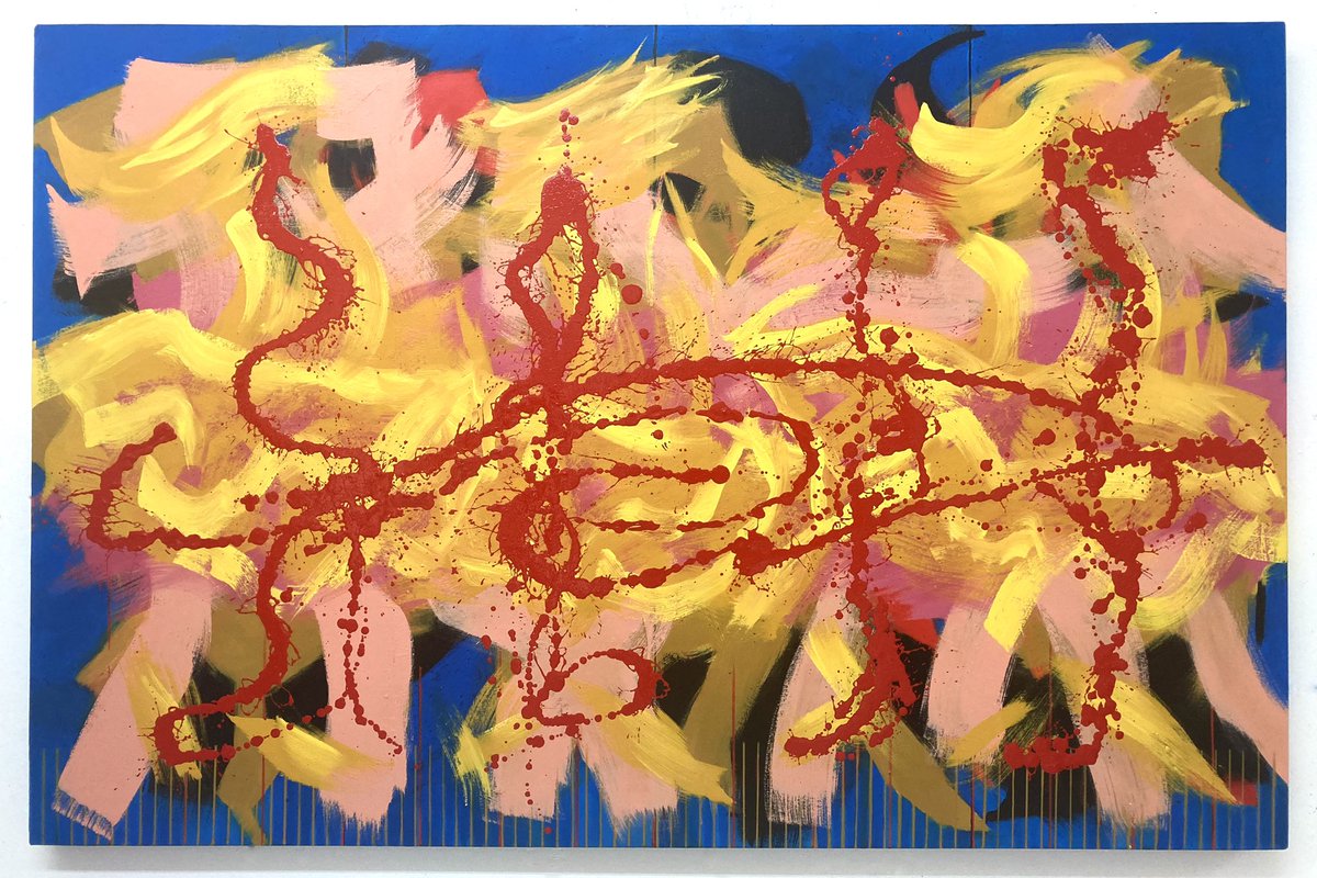 John Percy (@john_artybiker) on Twitter photo Samba 3, no57 2023, Oil on canvas, 42x64", 107x163cm <a href="/_MarthaMay/">Martha May Ronson</a> <a href="/OhosInfo/">Open Hand Open Space</a> <a href="/OS_WBNH/">Open Studios WBNH</a> <a href="/nordenfarm/">Norden Farm</a> <a href="/camat_artstrail/">CAMAT</a> #abstract #painting #danceseries Samba 3, no57 2023, Oil on canvas, 42x64", 107x163cm <a href="/_MarthaMay/">Martha May Ronson</a> <a href="/OhosInfo/">Open Hand Open Space</a> <a href="/OS_WBNH/">Open Studios WBNH</a> <a href="/nordenfarm/">Norden Farm</a> <a href="/camat_artstrail/">CAMAT</a> #abstract #painting #danceseries