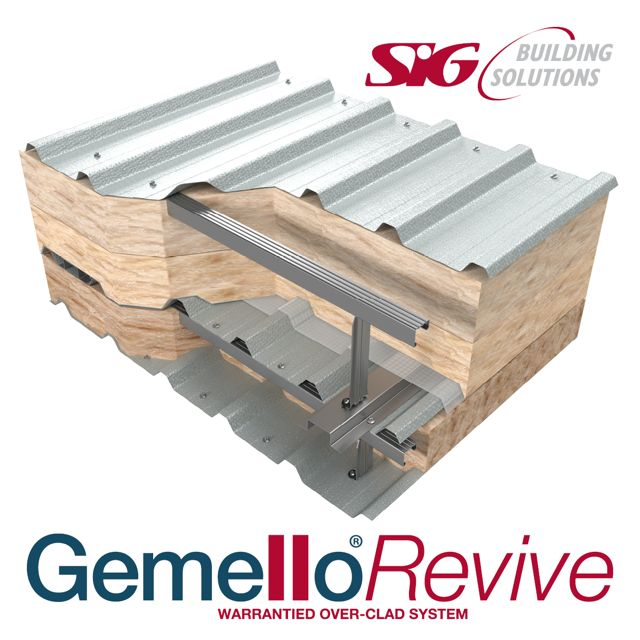 SIGBSol10's tweet photo. We will be launching our new Gemello Revive 25 year warrantied overclad system over existing twin skin roof at the RCI Show on the 18th/19th of October in Milton Keynes.

Come and visit us on stand 30A.

Find out more about Gemello on our website: https://t.co/TQ9FKHsmty https://t.co/vlVKwhc5Ki