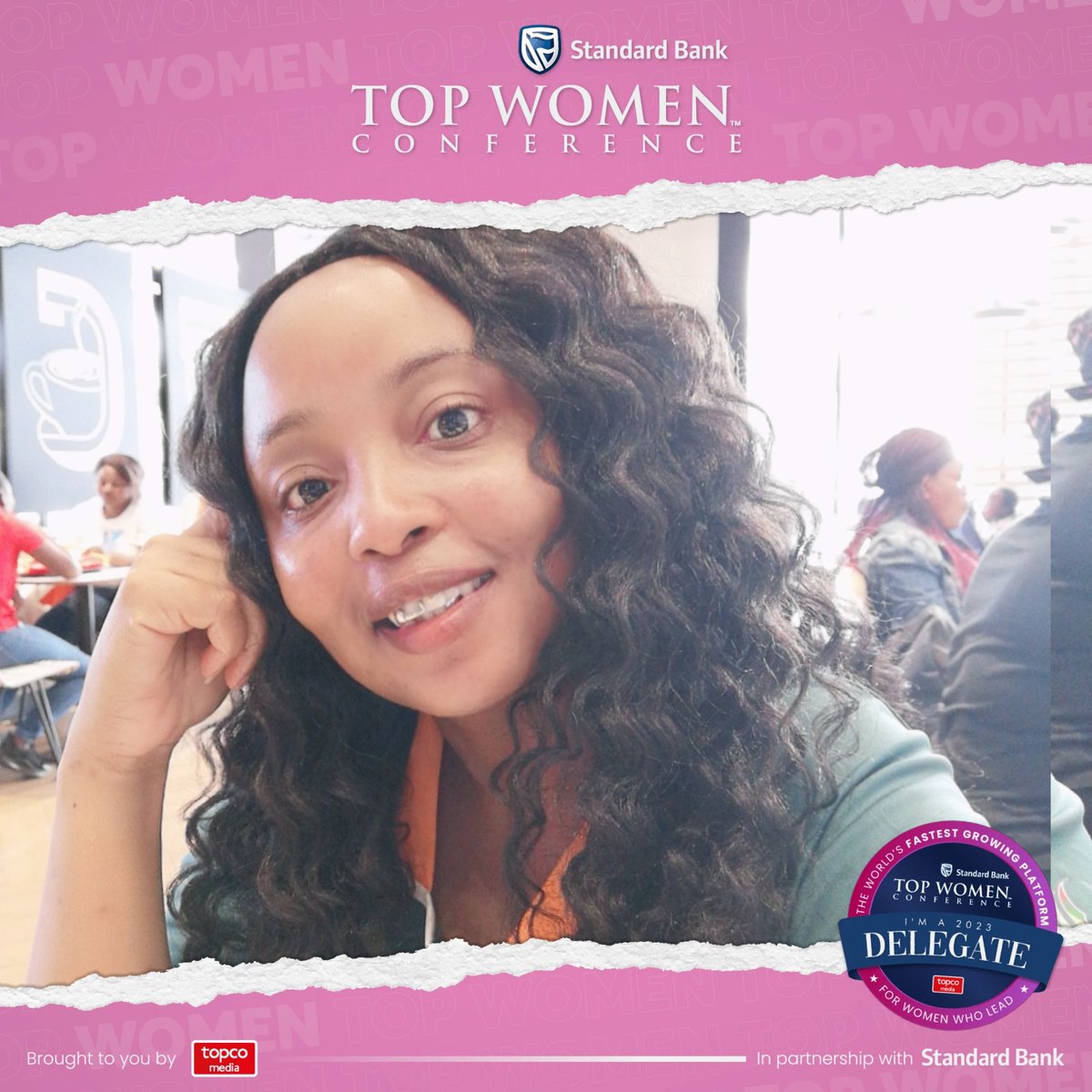 I love how @sbtopwomen take men and women serious and how Womenpreneurs are focused  #SBTopWomen #StandardBank #TopWomenConference #RiseAboveTheNoise #TopCoMedia