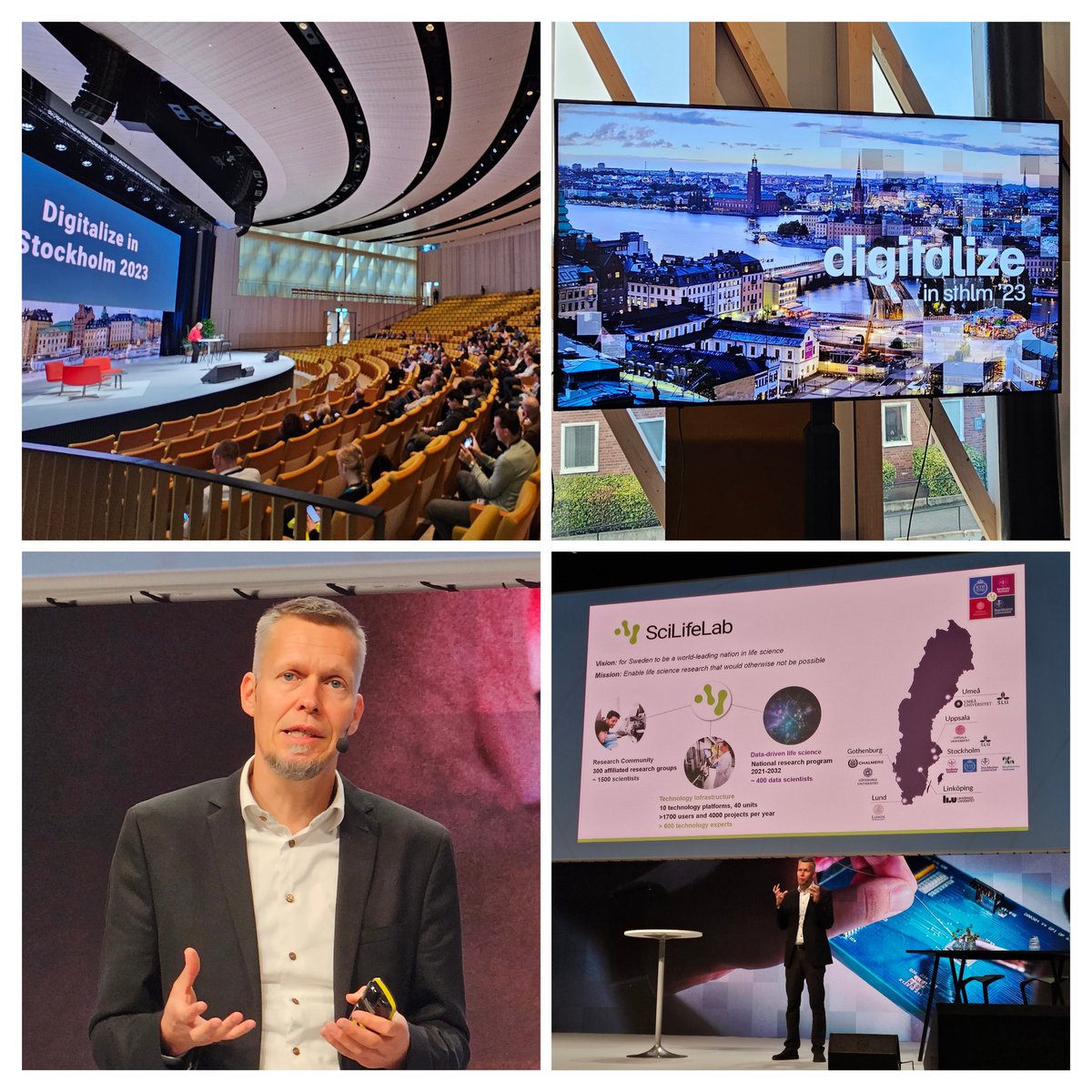 VisualMario's tweet photo. @dig_futures kicking their #DigitilizeStockholm event with #PrecisionMedicine from @JanneLehtio.  Many thanks! https://t.co/dDQHljGo2B