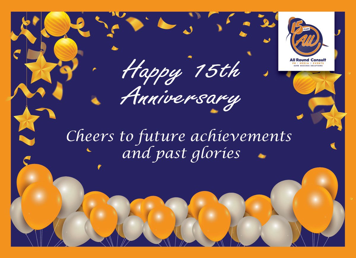 🎉 Celebrating 15 Incredible Years of providing Sure Success Solutions! 🎊 We thank all our clients for being part of this amazing journey. Here's to many more years of success and growth ahead! 🌟 #ARCAt15 #AnniversaryCelebration 🥳