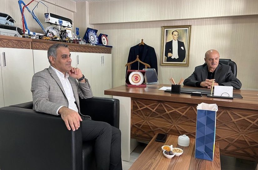 Türk Telekom İl Müdürümüz Özcan Özkan Bizi Ziyaret ettiler Kendilerine teşekkür ederim