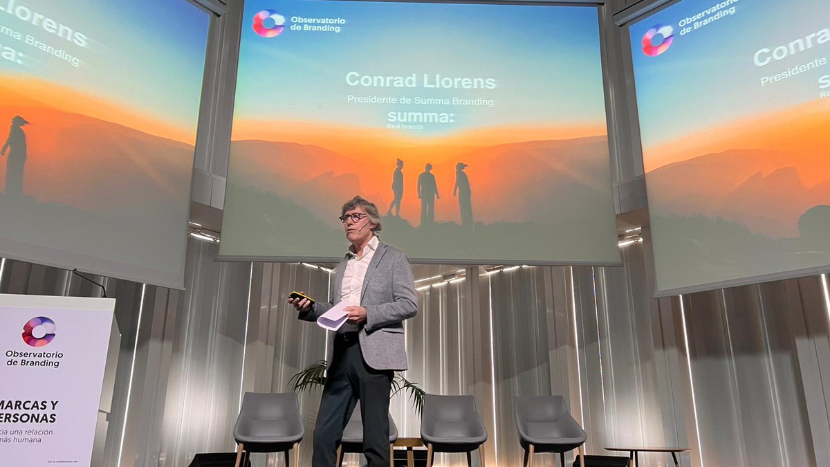 Summa Branding (@summabranding) on Twitter photo Toma la palabra <a href="/conradllorens/">Conrad Llorens</a> (<a href="/summabranding/">Summa Branding</a>): "Es paradójico que en una sociedad cada vez con más tecnología la relación entre marcas y personas es cada vez más importante. Hablamos de relaciones auténticas y sinceras." #OBBarcelona2023 Toma la palabra <a href="/conradllorens/">Conrad Llorens</a> (<a href="/summabranding/">Summa Branding</a>): "Es paradójico que en una sociedad cada vez con más tecnología la relación entre marcas y personas es cada vez más importante. Hablamos de relaciones auténticas y sinceras." #OBBarcelona2023