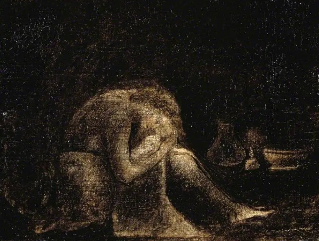 Blake_Society's tweet image. On this day, 18th October, in 1831, Catherine Sophia Blake died. Her contribution to the body of work we know as William Blake's has gone largely un-celebrated. Below is one of the few pieces known to be by Catherine. 

AGNES, tempera on canvas. More info in ALT. @FitzMuseum_UK