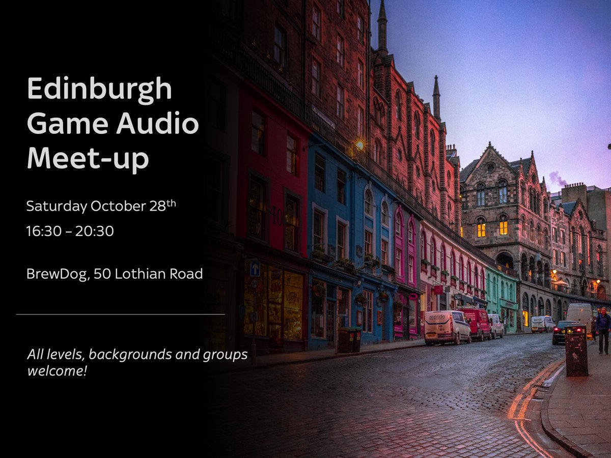 Edinburgh Game Audio Meet-up tweet media