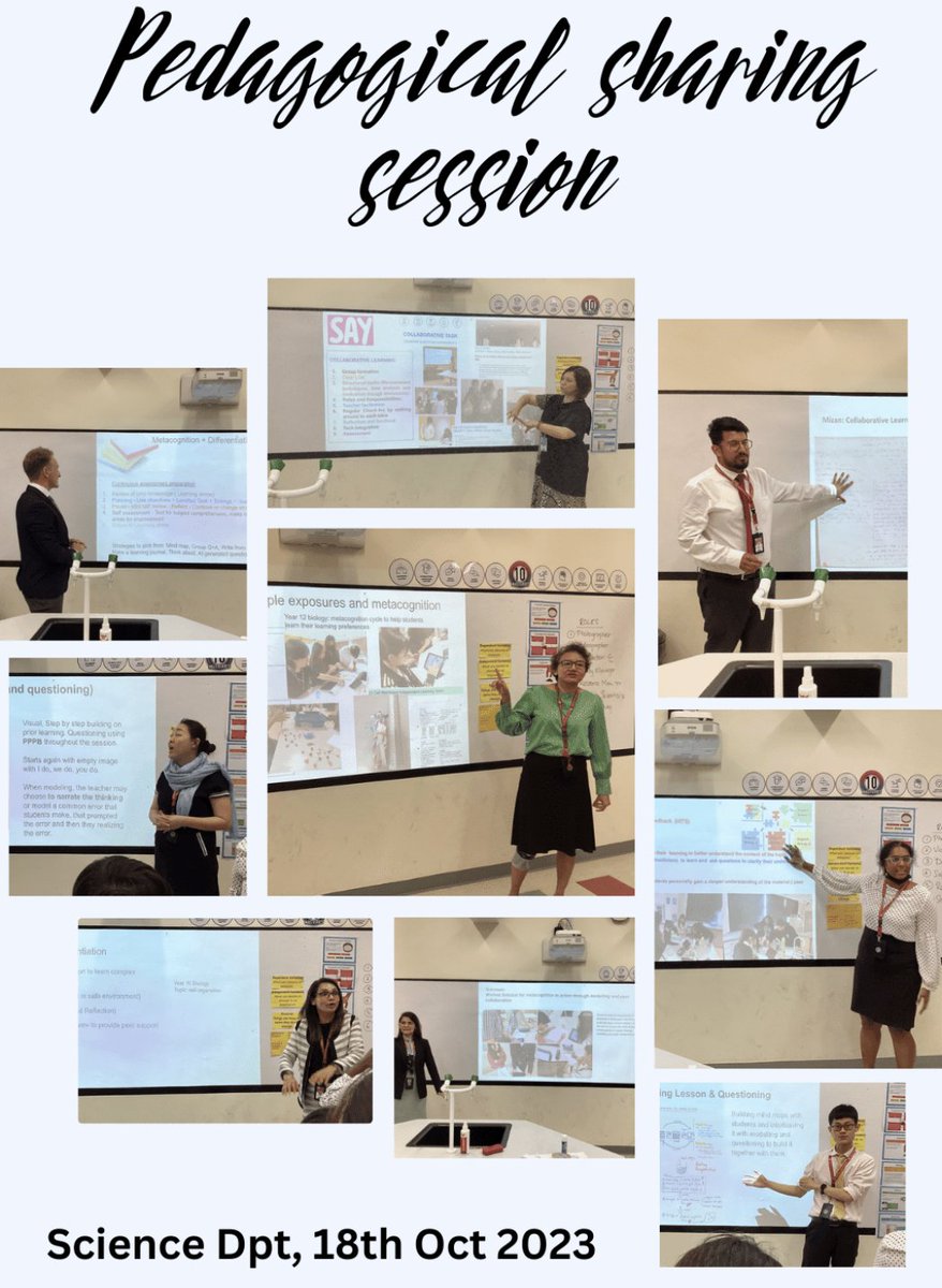 HISScienceNow's tweet image. Fuelling curious minds of our dedicated science teachers. @HELPISKL #HIS_Learning