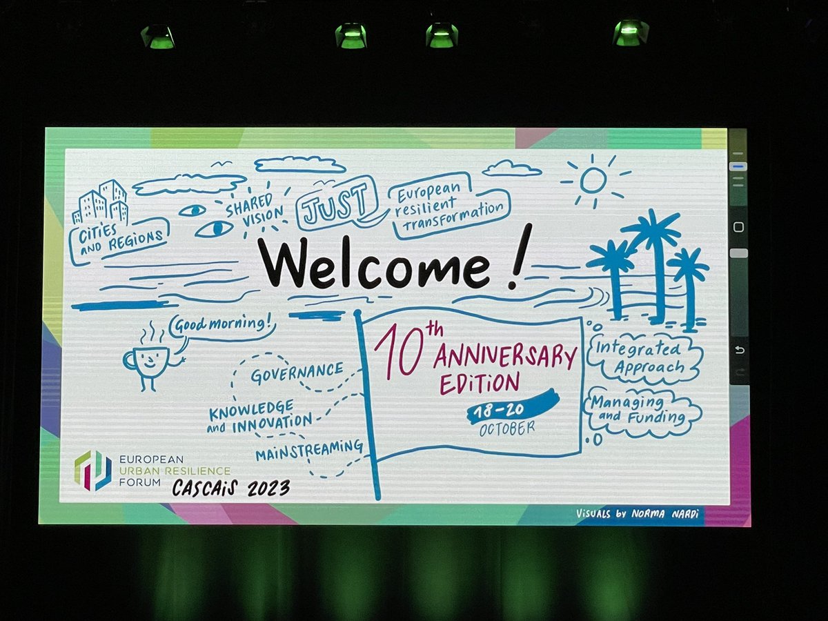 Welcome! #EURESFO. Join me at 4PM for AI and data-driven climate innovation for more smart and resilient cities 🎤