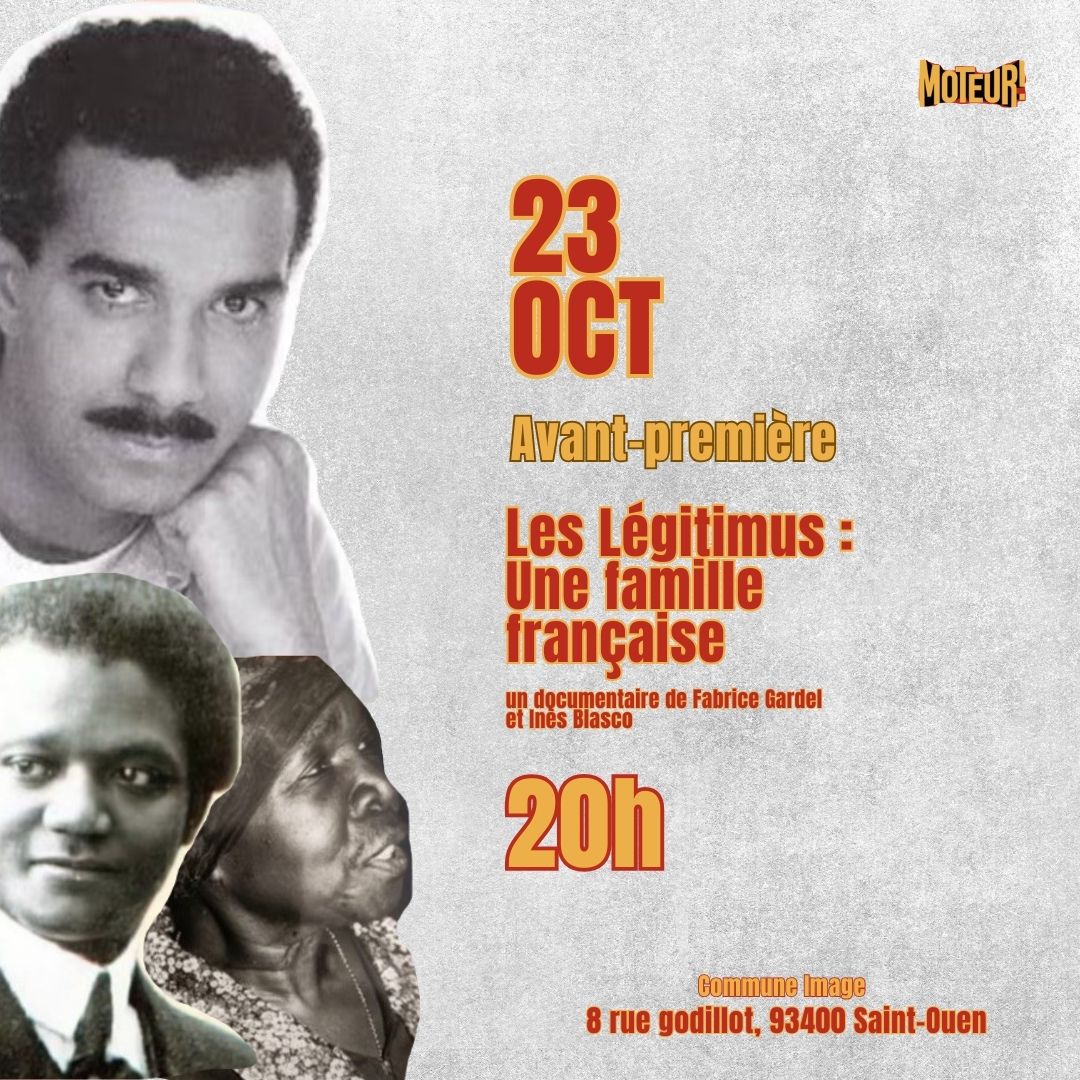 Le projet Moteur! (@leprojetmoteur) on Twitter photo L'avant-première de "Les Légitimus, une famille française" en présence des réalisateurs Fabrice Gardel et Inès Blasco, c'est lundi 23 octobre à 20h à <a href="/communeimage93/">Commune Image</a>.
Pour s'inscrire:my.weezevent.com/avant-premiere…
<a href="/Pascalegitimus/">Pascallegitimus show</a>
#avantpremiere #campusdelaconfiance L'avant-première de "Les Légitimus, une famille française" en présence des réalisateurs Fabrice Gardel et Inès Blasco, c'est lundi 23 octobre à 20h à <a href="/communeimage93/">Commune Image</a>.
Pour s'inscrire:my.weezevent.com/avant-premiere…
<a href="/Pascalegitimus/">Pascallegitimus show</a>
#avantpremiere #campusdelaconfiance
