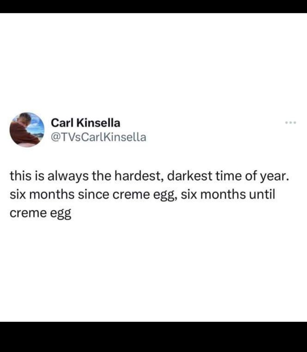 All I see is darkness..... #chocolate #creamegg