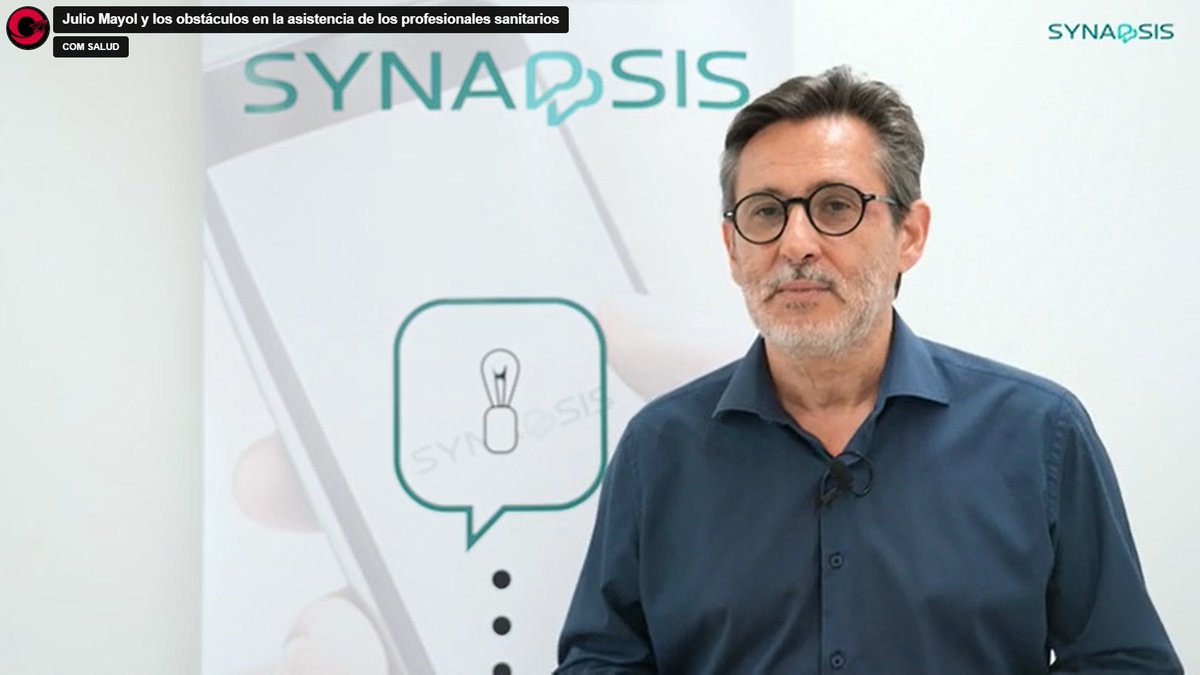 redsynappsis's tweet photo. "El tiempo ⏲️ es el mayor factor limitante para mejorar la asistencia por parte de los profesionales sanitarios». Lo afirma @juliomayol
https://t.co/E5EFSVrQ4G
#esalud #synappsis #sanitarios #gestión https://t.co/f0Hw1sDEWg