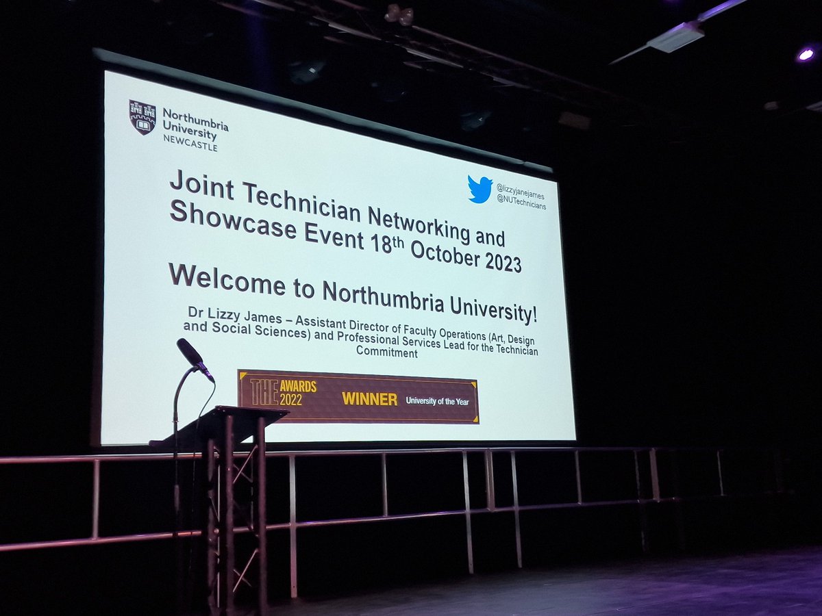 Excited to be working with @lizzyjanejames and @NUTechnicians and @NU_Technet to deliver rhexfirst joint technet event. @TechsCommit @NTDCtweets
