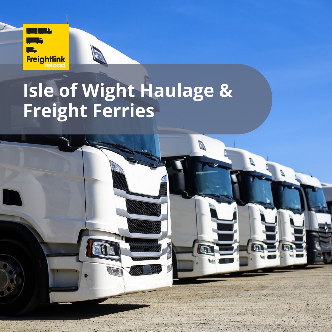 Fr8linkReload's tweet photo. Searching for the best haulage options to &amp; from the Isle of Wight ? Look no further.
Read more on the Reload blog 👇 
https://t.co/Rdoa2J120o
#Freight #IsleOfWight #Cargo https://t.co/YkGnBGvPjF