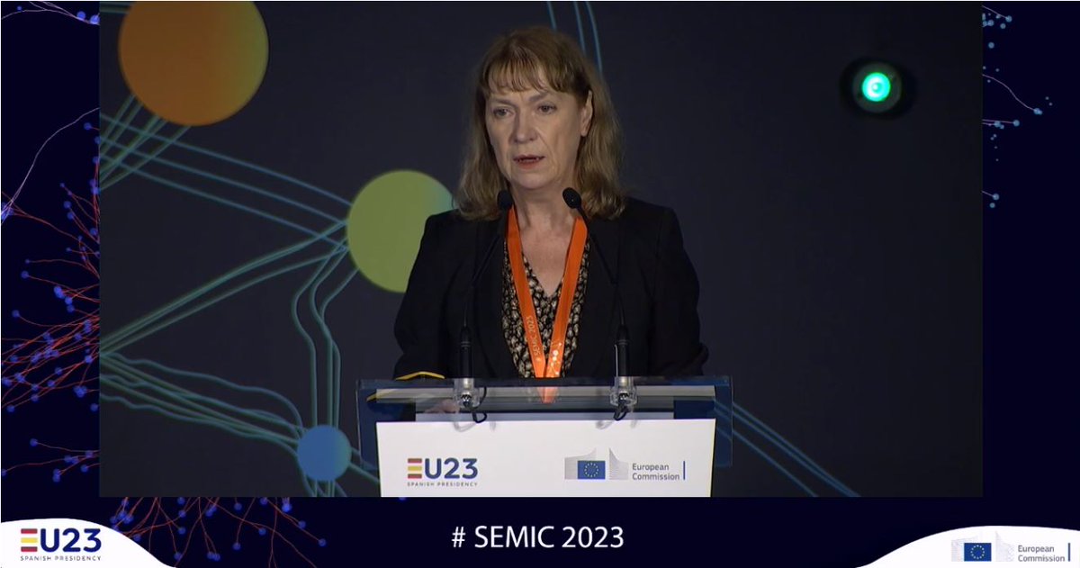 DIGIT 🇪🇺 (@eu_digit) on Twitter photo The <a href="/EU_Commission/">European Commission</a> will continue to work with #MemberStates to help move public administrations to the next level of their #DigitalTransformation through the Interoperable Europe Act", said DIGIT's <a href="/gaffey_veronica/">Veronica Gaffey</a> at #SEMIC2023.
Follow the debate live👉 semic2023.eu The <a href="/EU_Commission/">European Commission</a> will continue to work with #MemberStates to help move public administrations to the next level of their #DigitalTransformation through the Interoperable Europe Act", said DIGIT's <a href="/gaffey_veronica/">Veronica Gaffey</a> at #SEMIC2023.
Follow the debate live👉 semic2023.eu