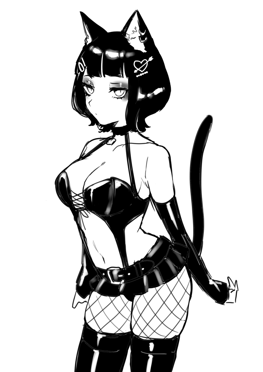 「」|くろめのイラスト