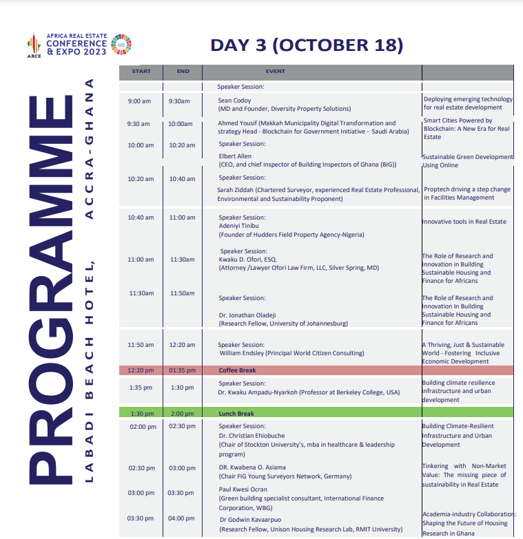 arceconference's tweet photo. Today on our Day 3, it's going to be super amazing!!! Our virtual sessions will blow your mind and our speakers are 100% ready to deliver.

We can’t wait to see you there!!!

Time: 9:00am to 5:00pm
Venue: Labadi Beach Hotel.

We hope to see you there!!!!!!! https://t.co/irJeSaVsFE