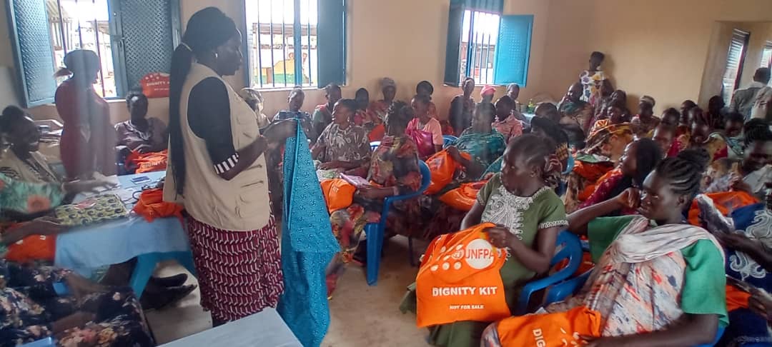 Part of a Joint Program support funded by @UNISFA_1 and @UNFPASouthSudan to empower women and girls to build more peaceful and inclusive societies in Abyei Administrative Area.