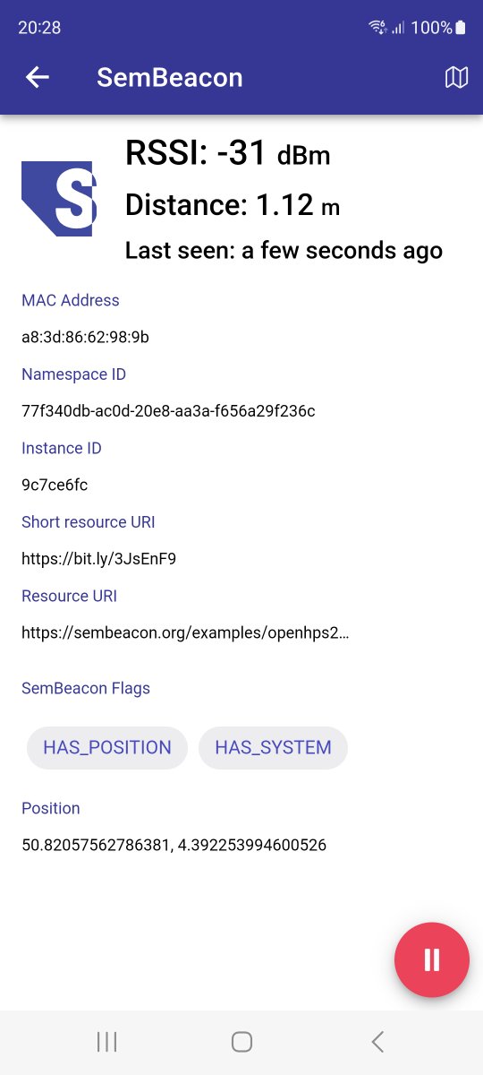 SemBeacon tweet media