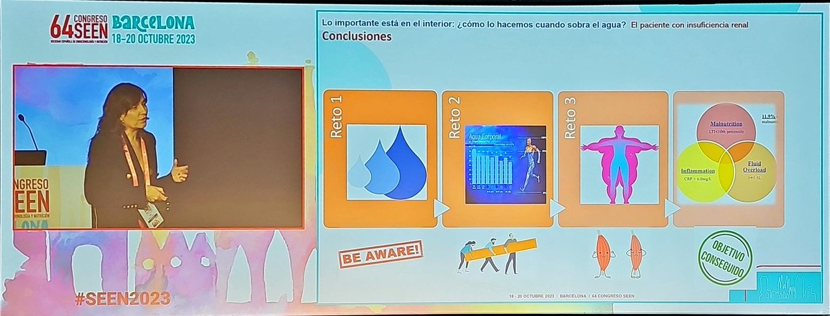 mdballesteros's tweet photo. En #enfermedadrenal cronica
✅️El exceso de agua importa
✅️La #Desnutrición importa
✅️La #composicioncorporal importa 
✅️La #sarcopenia importa💪💪
Excelente @MatiaPilar en #SEEN2023 https://t.co/aIY3RjDIIj