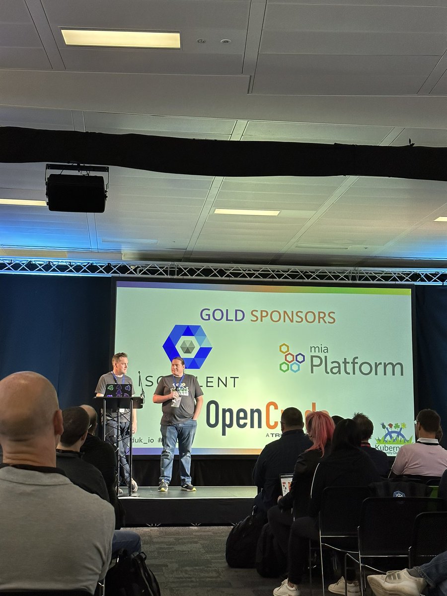 Day 2 @kcduk_io! It’s been an amazing event so far, come meet us at Booth 8 to discuss #platformengineering. So happy to be a #goldsponsor at #KCDUK 🚀