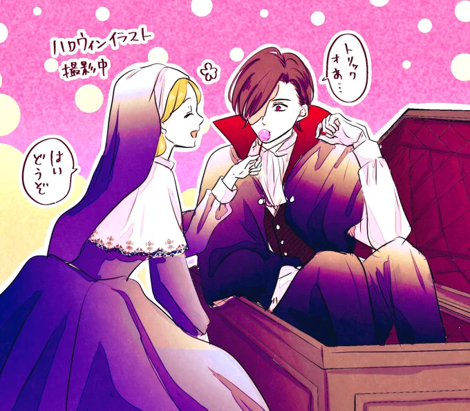 ハロウィン準備中🎃(再掲) 