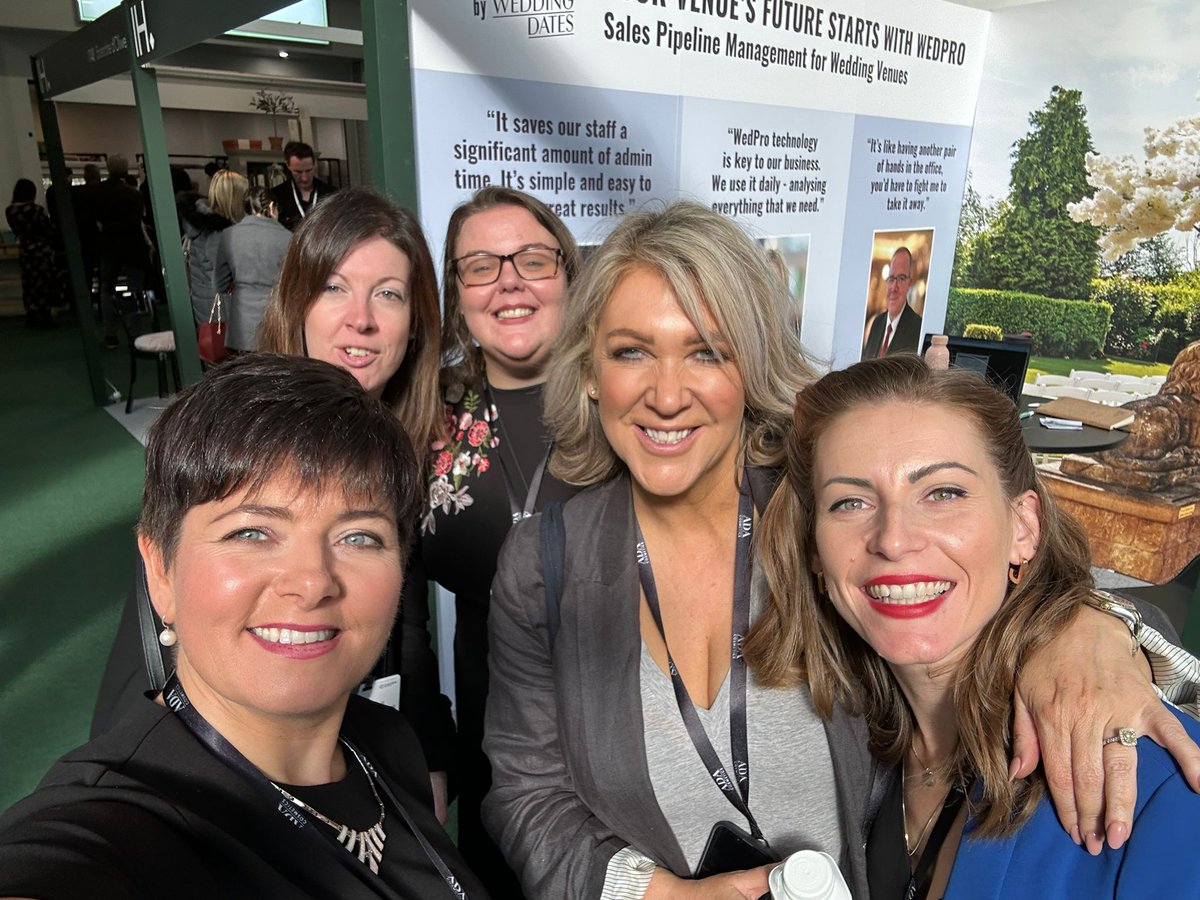 WeddingDates's tweet photo. 🙌 Thanks to your incredible energy Alix, Carys & Ciara had 2 fantastic days of networking, reconnecting with our wonderful #WeddingDates and #WedPro customers, and making new connections. We can't wait to see you again soon!
#IHS23 #WedProCommunity #Hospitality @IndHotelShowLDN https://t.co/UkjoUVsRfm