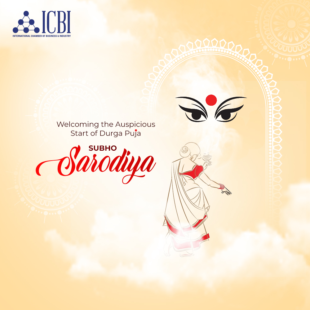 May Maa Durga Bless you and your Family with Happiness.
Wishing everyone a very Happy Durga Puja.

#sharodiya #durgamaa #durgapuja #kolkatadurgapuja #happydurgapuja #maadurga #devidurga #maaasche #duggaelo #bengalifestival #ICBI #Connect #Trust #Grow #BusinessChamber #Networking